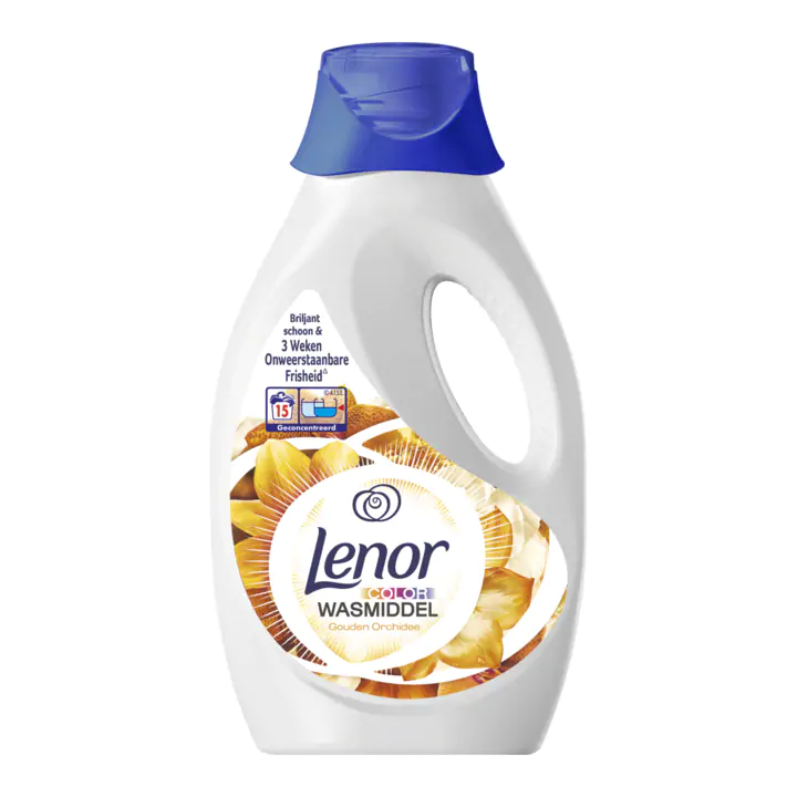 Lenor Gouden Orchidee Vloeibaar Wasmiddel, 15 Wasbeurten