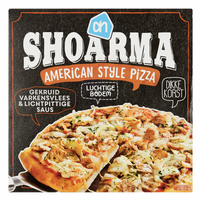 Huismerk Amerikaanse pizza shoarma