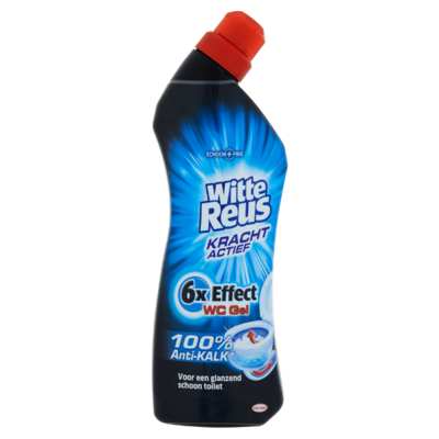 Witte Reus Kracht Actief Gel 100% Anti-Kalk Toiletreiniger 750 ml