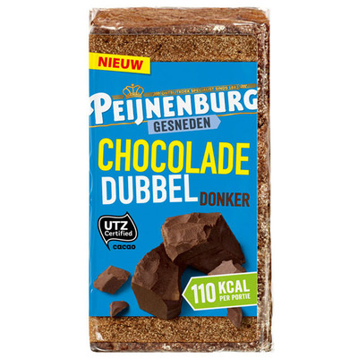 Peijnenburg Gesneden chocolade dubbel donker
