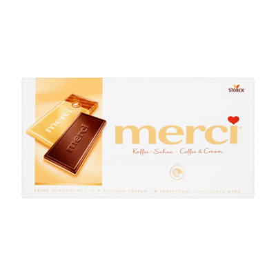 Merci Chocolade Tablet Coffee & Cream