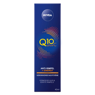 Nivea Q10 plus C energy skin sleep crème