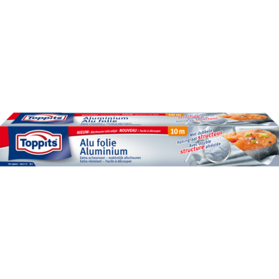 Toppits Aluminiumfolie 10 meter