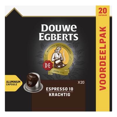 Douwe Egberts Capsules espresso 10 krachtig