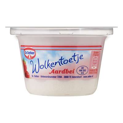 Dr. Oetker Wolkentoetje aardbei