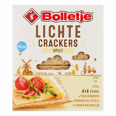 Bolletje Lichte crackers spelt