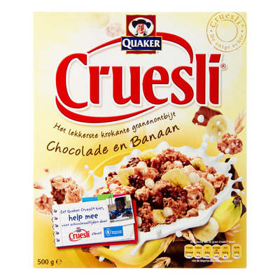 Quaker Cruesli chocolade