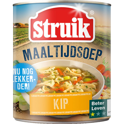 Struik Maaltijdsoep kip