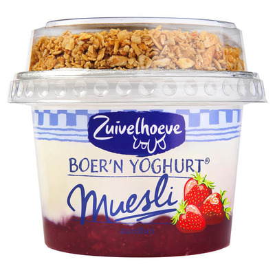 Zuivelhoeve Boer'n muesli aardbei