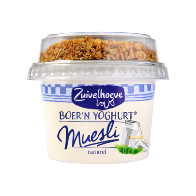Zuivelhoeve Boer'n Yoghurt Muesli Naturel