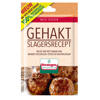 Verstegen Mix voor gehakt trad. slagersrecept