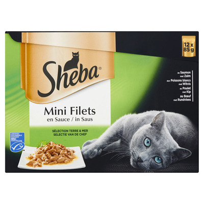 Sheba Mini filet in saus