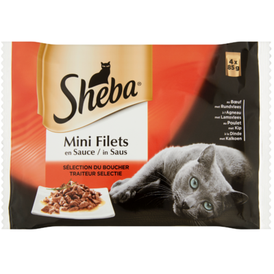 Sheba Mini filets in saus traiteur selectie