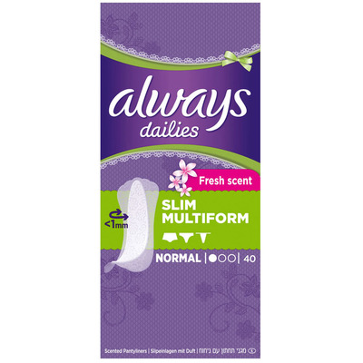 Always Dailies slim multiform fresh inlegkruis