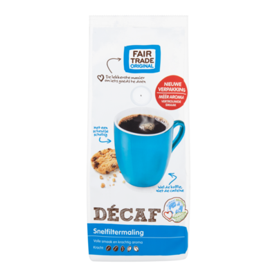 Fair Trade Original Décaf Snelfiltermaling