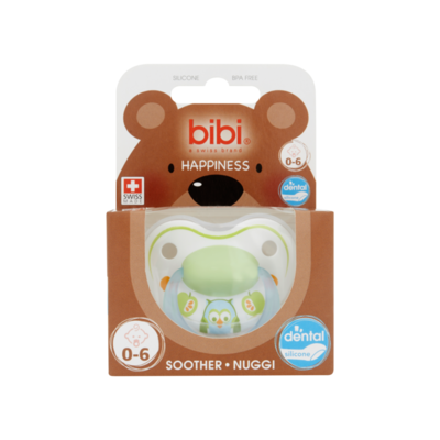 Bibi Happiness Soother Nuggi 0-6 Maanden