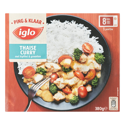Iglo Ping & Klaar lasagnette met sperziebonen