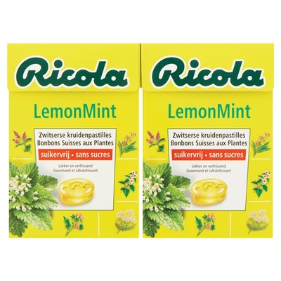 Ricola Keelpastilles Lemon Mint