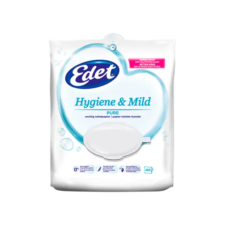 Edet Pure Vochtig Toiletpapier