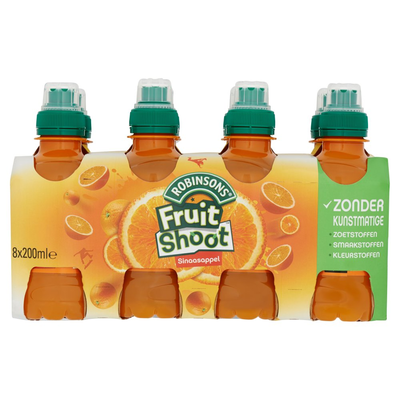 Robinsons Fruit Shoot Sinaasappel 8 x 200 ml