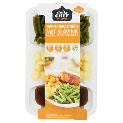 Huismerk Sperziebonen met Slavink 500 g