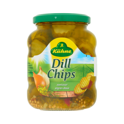 Kühne Dill Chips Zoetzuur
