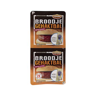 Flemming's 2 Broodjes Gehaktbal Voordeelverpakking