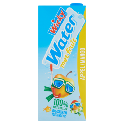 Wicky Water appel mango