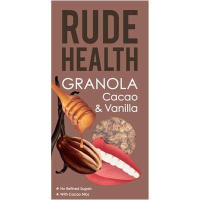 Rude Health Granola cacao & vanilla