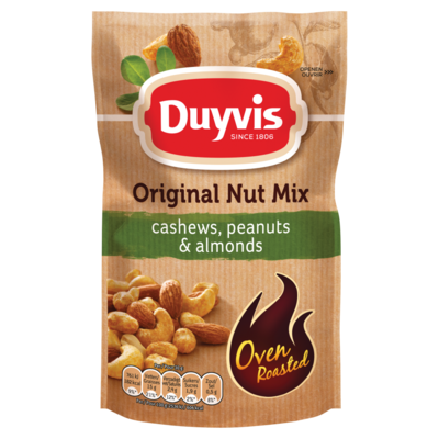 Duyvis Notenpindamix Original Nut Mix Cashews Peanuts & Almonds 125g