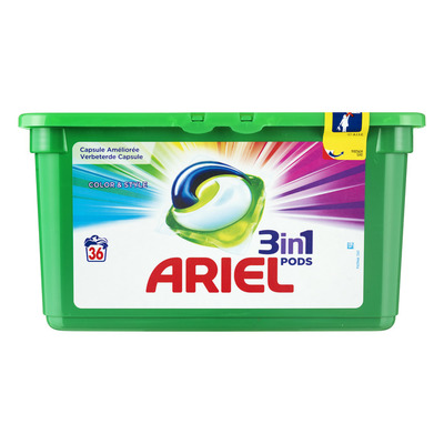 Ariel 3in1 pods kleur&stijl wasmiddel capsules