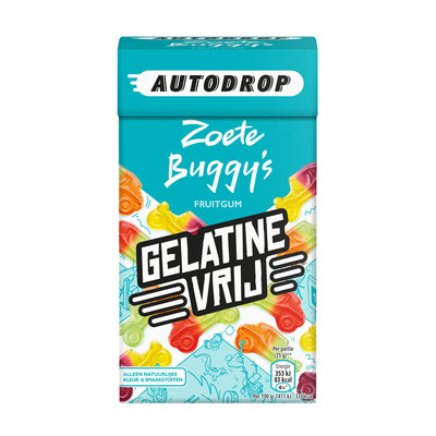 Autodrop Zoete buggy's mixdoos gelatinevrij