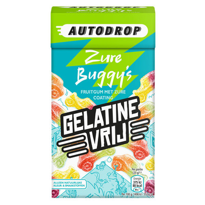 Autodrop Zure buggy's mixdoos gelatinevrij