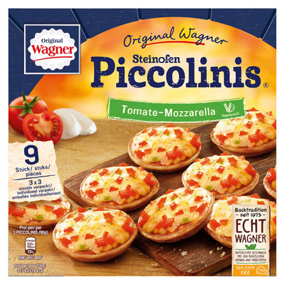 Wagner Piccolinis tomaat-mozzarella