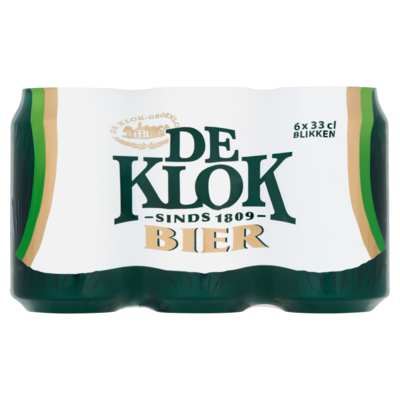 De Klok Bier 6x33 cl
