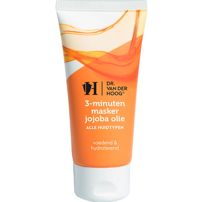 Dr. van der Hoog 3 Minuten masker jojobaolie tube