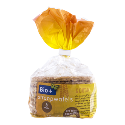 Bio+ Biologische stroopwafels