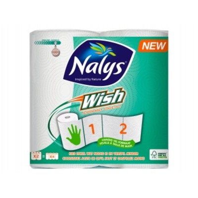 Nalys Wish keukenpapier 2-rol