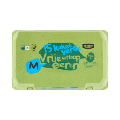 Huismerk Kakel Verse Vrije Uitloopeieren M