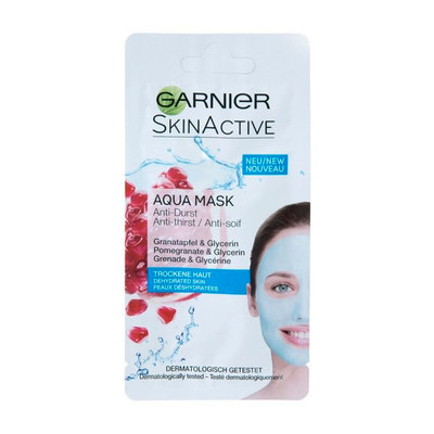 Garnier Skin Active Granaatappel & Glycerine Aqua Gezichtsmasker