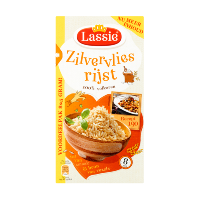 Lassie Zilvervliesrijst 100% Volkoren Voordeelpak