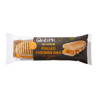 QiZiNi Panini de Luxe Pulled Chicken BBQ