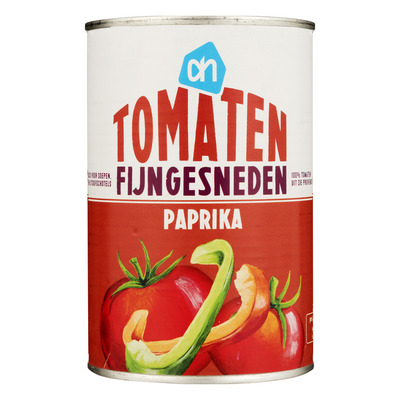 Huismerk Tomaten fijngesneden paprika