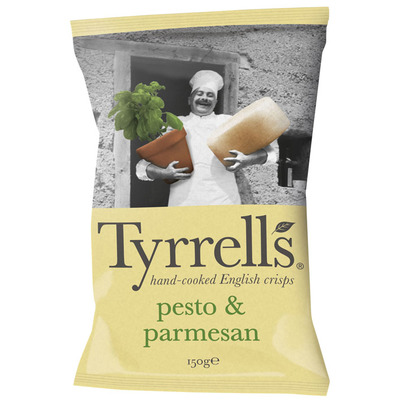 Tyrrells Chips pesto parmesan