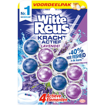 Witte Reus Kracht actief boost lavendel duopak