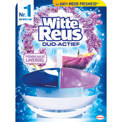 Witte Reus Duo actief lavendel toiletblok