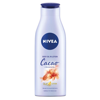 Nivea Body oil in lotion cacao