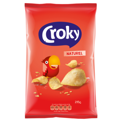 Croky Chips naturel