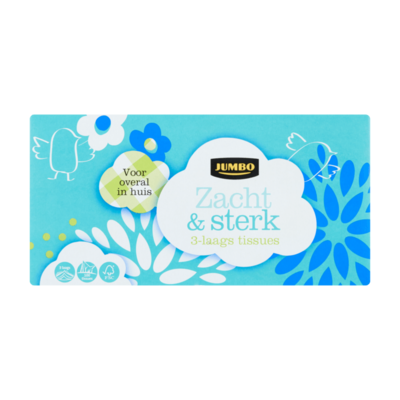 Jumbo Zacht & Sterk 3-Laags Tissues