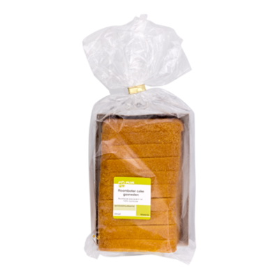 Huismerk Roomboter cake gesneden